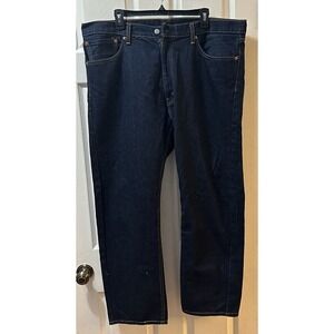 Levi's 505 Straight Leg Jeans, Men's Size 40x30, Dark NEW NWOT